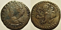 Carlos V - Korte or 2 Mijten, 1545 Brabant, Spanish Netherlands