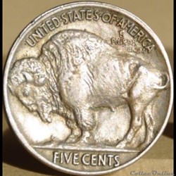 1917 5 Cents - Error (ex.2)