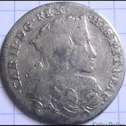 1692 Royaume de Naples 1 Tari / 20 Grana - Carlos II d'Espagne