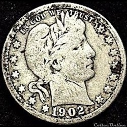 1902 New Orleans Quarter $ (ex.2)