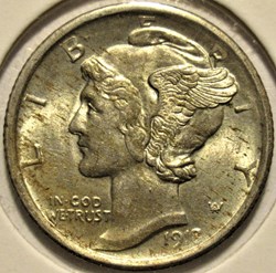 1918 San Francisco Dime