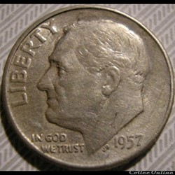 1957 Dime