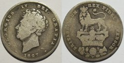 George IV - 1 Shilling 1827 - Great Britain