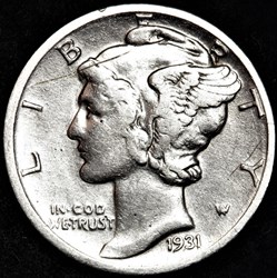 1931 Denver Dime