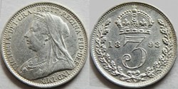 Victoria - 3 pence 1893 Kingdom of Great Britain