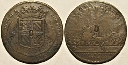 Louis XIV - Jeton 1694 - États de Bourgogne - Le prince de Condé et son fils le duc de Bourbon