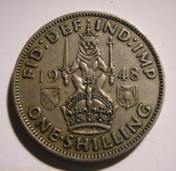 George VI - One Shilling 1948 - Scotland