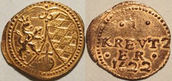 Friedrich V - 1 Kreuzer 1622, Palatine Electorate-Pfalz