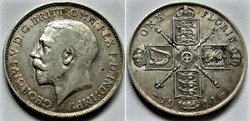 George V - One Florin 1911 - Great Britain