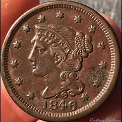 1846 One Cent