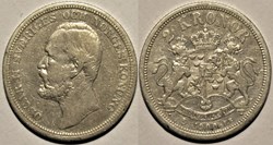 Oskar II of Sweden - 2 Kronor 1900