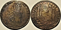 Louis XIV - 1683, Jeton des Bâtiments du Roi - Amphion