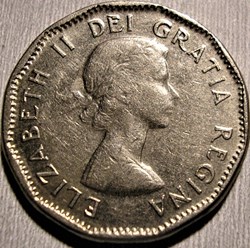 Elizabeth II - 5 Cents 1955
