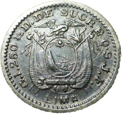 Ecuador - ½ Décimo 1902