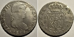 1816 Madrid 4 Reales - Fernando VII de España