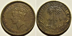 George VI - One Shilling 1949 - West Africa