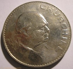 Elizabeth II - One Crown 1965 Churchill - United Kingdom