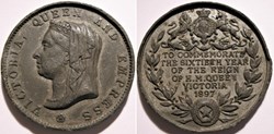 Victoria - 1897 Diamond Jubilee Medallion - UK