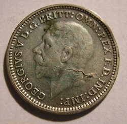 George V - 3 Pence 1931 - United Kingdom - Flaw Planchet