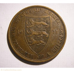 George V - 1/12 Shilling 1911 - Jersey (ex.2)