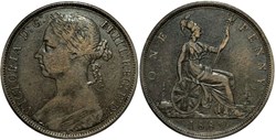 Victoria - One Penny 1889 - Kingdom of Great Britain