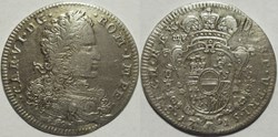 1715 Regno di Napoli, 1 Tari - Carlo VI d'Absurgo