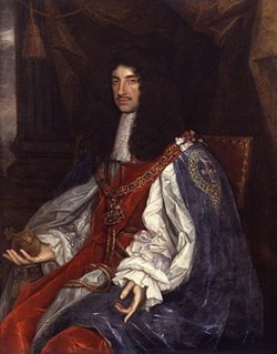 Charles II Stuart (1630-1660-1685) - Bookmark