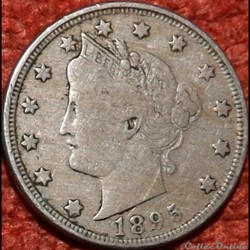 1895 5 Cents