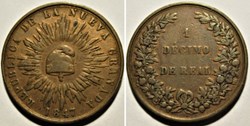 1 Décimo 1847 Bogota - Nueva Granada