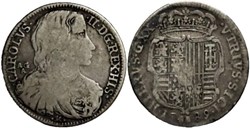 1689 Royaume de Naples 1 Tari / 20 Grani - Carlos II d'Espagne
