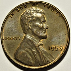 1959 One Cent