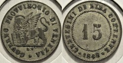 15 Centesimi 1848 - Republic of Venice