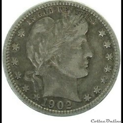 1902 New Orleans Quarter $
