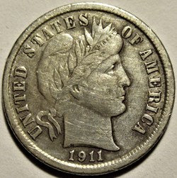 1911 Dime