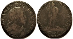 1796 Royaume de Sardaigne, 5 Soldi - Victor-Amédée III de Savoie