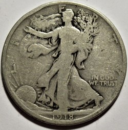 1918 Denver Half Dollar