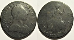 George III - Half Penny 1772 Great Britain