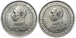 Frederik VIII Denmark - 2 Kroner 1906 - Death of Christian IX and accession of Frederik VIII