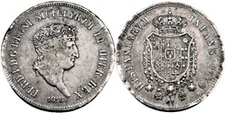 1818 Deux-Siciles, 120 Grana - Ferdinando I de Bourbon-Siciles