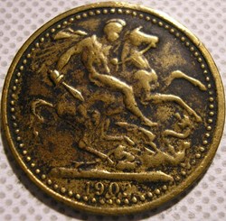 Edward VII - Coronation Token 1902 - United Kingdom (ex.2)