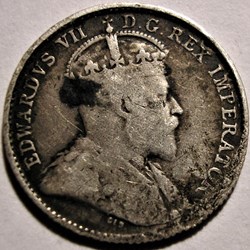Edward VII - 5 Cents 1902