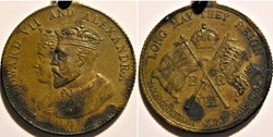 Edward VII & Alexandra - Medallion Accession & Coronation 1901-1902
