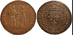 Henri III ou IV - Gallia Fortit - Jeton de Nuremberg