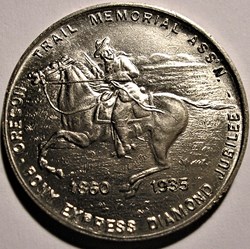 Pony Express Diamond Jubilee 1860-1935 Token