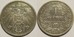 Wilhelm II - 1 Mark 1899, Stuttgart - German Empire