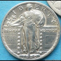 1920 Quarter Dollar