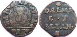 2 Soldi c.1691, Dalmatia & Albania - Republic of Venice
