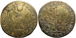 Charles IX - c.1560 Jeton - La Fortune et le Temps