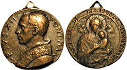 Pope Pivs XII - Medallion of Our Lady of Perpetual Help, Vatican