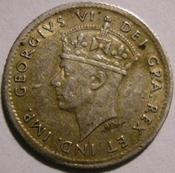 George VI - 5 Cents 1941C Newfoundland (ex.2)